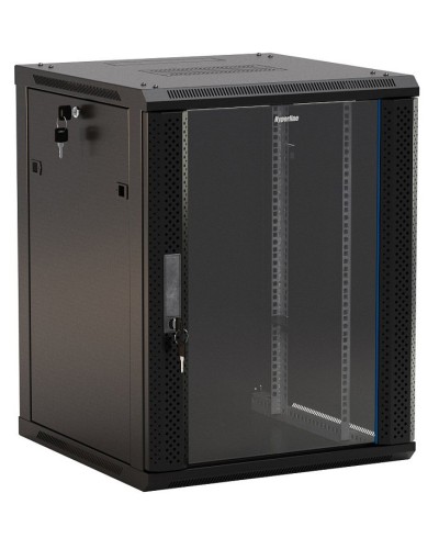 TWB-0645-GP-RAL9004. Шкаф телекоммуникационный 19 настенный 6U. Hyperline в Первоуральске