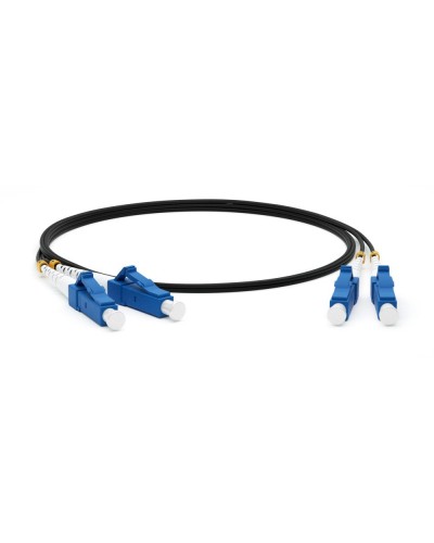 FC-D2-9-LC/UR-LC/UR-H-25M-LSZH-BK. Патч-корд волоконно-оптический одномодовый. Hyperline в Первоуральске
