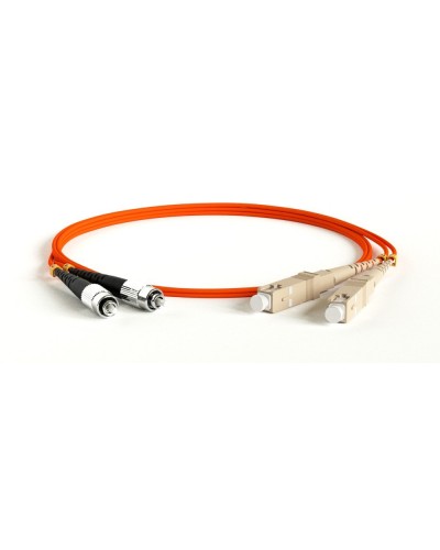 FC-D2-50-FC/PR-SC/PR-H-1M-LSZH-OR. Патч-корд волоконно-оптический SC-FC. Hyperline в Первоуральске
