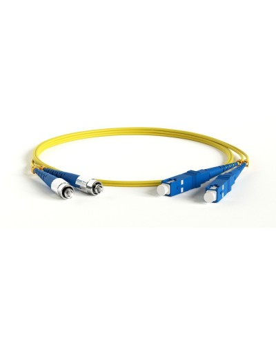 FC-D2-9-FC/UR-SC/UR-H-1M-LSZH-YL. Патч-корд волоконно-оптический SC-FC. Hyperline в Первоуральске