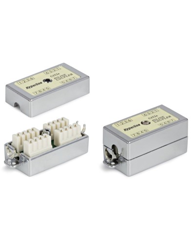 CA-IDC-C5e-SH-F-WH. Проходной адаптер экранированный. Hyperline в Первоуральске