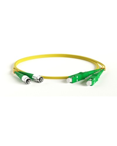FC-D2-9-FC/AR-SC/AR-H-1M-LSZH-YL. Патч-корд волоконно-оптический SC-FC. Hyperline в Первоуральске