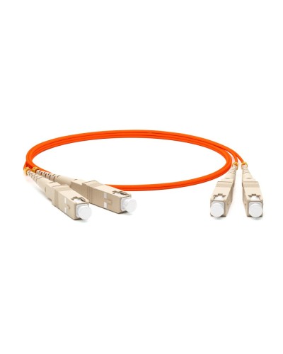 FC-D2-50-SC/PR-SC/PR-H-2M-LSZH-OR. Патч-корд волоконно-оптический SC-SC. Hyperline в Первоуральске