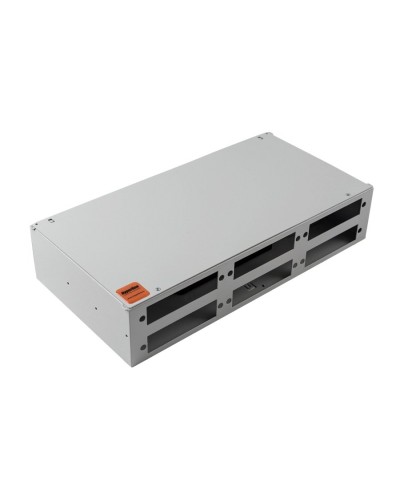 FO-19R-2U-6xSLT-W140H42-48UN-GY. Кросс оптический 19. Hyperline в Первоуральске