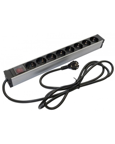 SHZ19-8SH-S-2.5EU. Блок розеток 19. Hyperline в Первоуральске
