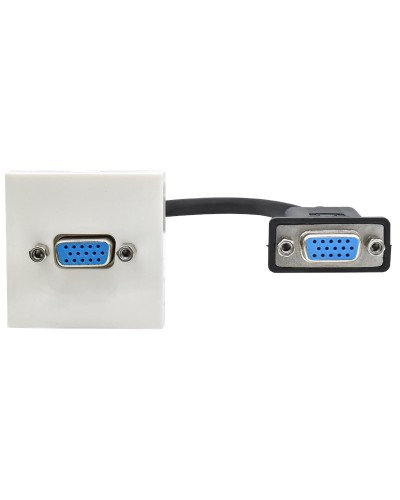 Розетка VGA M/M PRIMER РКМ-10-20-П белый IEK(PR-KK40D-RV-0-1-K01). Розетка. IEK в Первоуральске