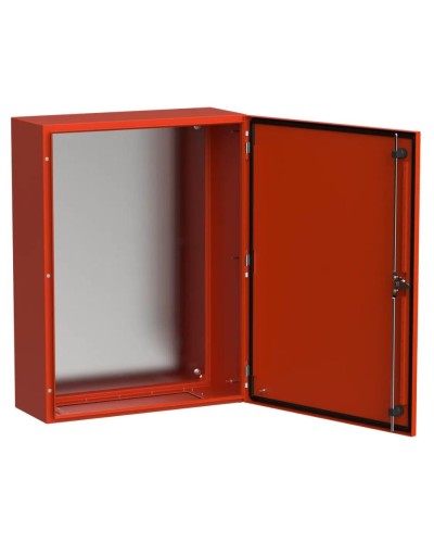 ЩМП-80.60.30 УХЛ1 IP66 RAL3020 TITAN 5 (TI5-13-N-080-060-030-66). Корпус металлический с монтажной платой. IEK в Первоуральске