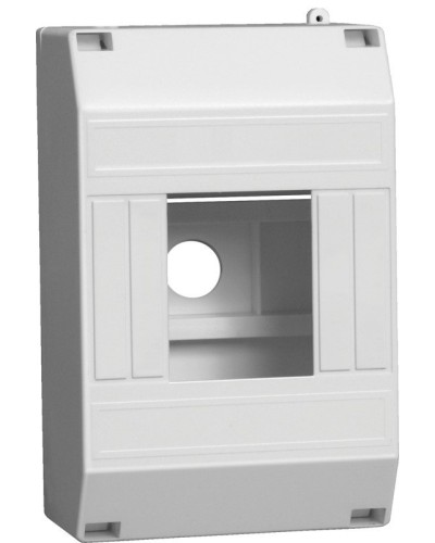 Корпус пластиковый КМПн 1/4 IP20 белый (MKP31-N-04-30-135). Щиток модульный без дверцы, настенный. IEK в Первоуральске