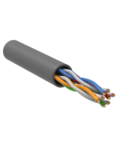 GENERICA U/UTP кат.5E 24AWG 4 пары LSZH серый (BC1-C5E04-121-305-R-G). Кабель «витая пара» (LAN) для структурированных систем связи. IEK в Первоуральске