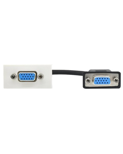 Розетка VGA M/M PRIMER РКМ-20-20-П белый IEK (PR-KK40D-RV-0-2-K01). Розетка. IEK в Первоуральске