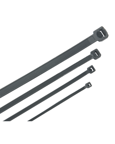 HKB-W48-L200 (100 шт). Хомут кабельный ХКн 4,8х200мм нейлон черный. ITK в Первоуральске