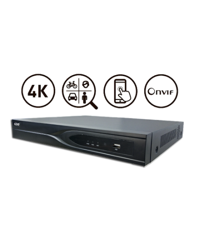 KN-PRO16/2-4K. Видеорегистратор IP 16-канальный. KENO в Первоуральске
