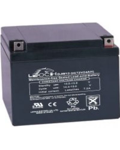 LEOCH DJW 12-24. Аккумулятор герметичный свинцово-кислотный. LEOCH в Первоуральске