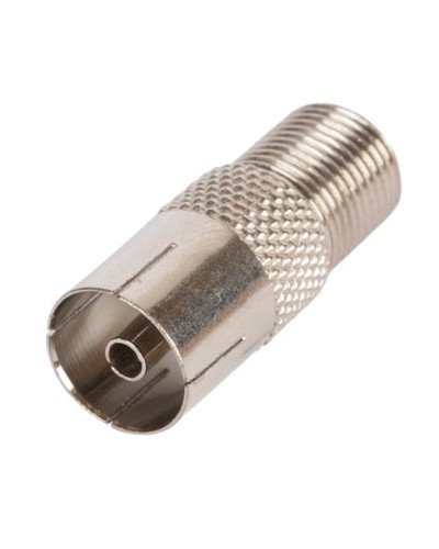 EC-CC-F-PAL-FM-MT-100 (100 шт). Адаптер для коаксиальных кабелей, F-тип-PAL-female. NETLAN в Первоуральске