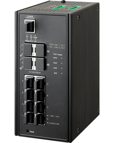 NIS-3500-3412PGE (64PY0804). Коммутатор управляемый с PoE. NSGate в Первоуральске