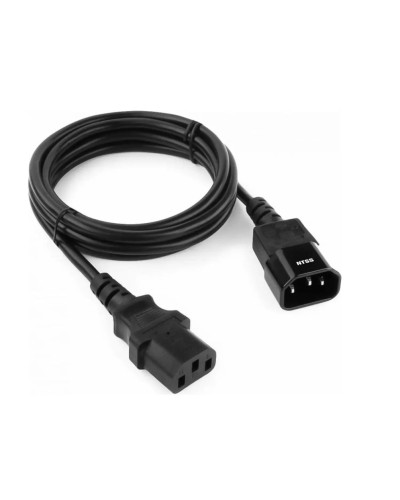 NTSS-PC13145 C13-С14 проводник.:3х1мм2 3м 220/250В 10А черный. Кабель питания. NTSS в Первоуральске