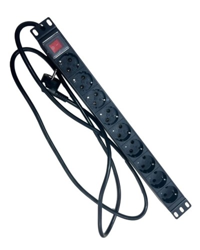 NTSS-PDU-DA2036 гор.размещ. 9xSchuko базовые 16A Schuko 2м. Блок розеток 19. NTSS в Первоуральске