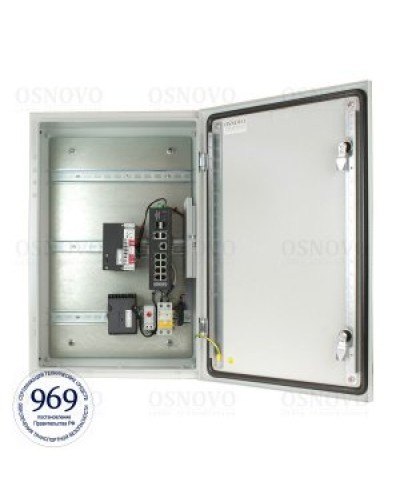 OS-46T1(SW-80822/ILR). Уличная станция с термостабилизацией и резервным питанием. OSNOVO в Первоуральске