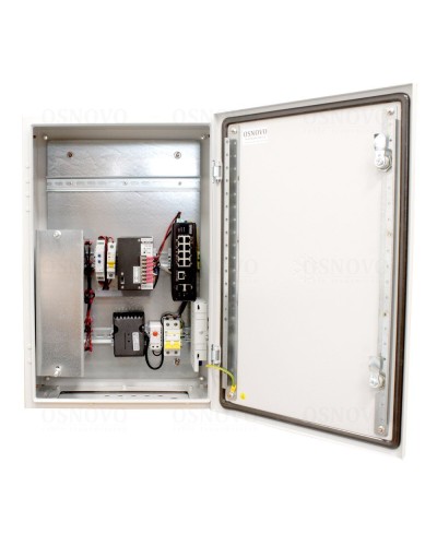 OS-46TB1(SW-60812/I). Уличная станция с термостабилизацией и резервным питанием. OSNOVO в Первоуральске