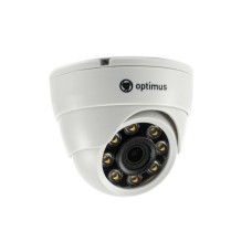 IP-E025.0(2.8)PF_DP03. Видеокамера IP купольная. Optimus