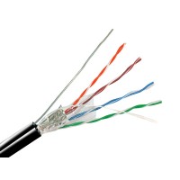 FTP-5e 4х2х0.51 Cu (outdoor) С ТРОСОМ. Кабель «витая пара» (LAN) для структурированных систем связи. Optimus
