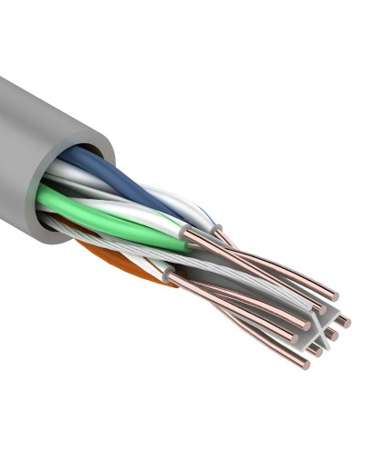 U/UTP 4PR 23AWG, CCA, CAT6, PVC, 305м. PROconnect (01-0047-3). Кабель «витая пара» (LAN) для структурированных систем связи. PROCONNECT в Первоуральске