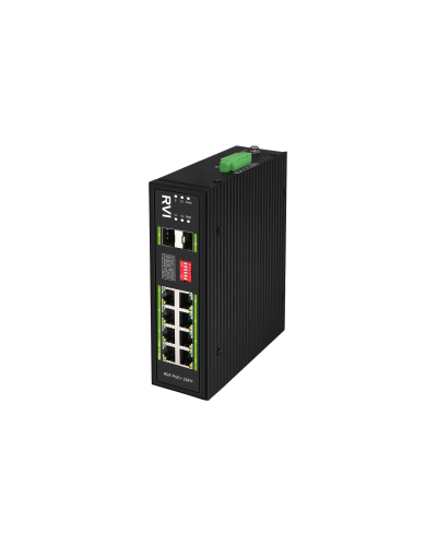RVi-1NSIM8GP-2S. Коммутатор с питанием по PoE. RVi в Первоуральске
