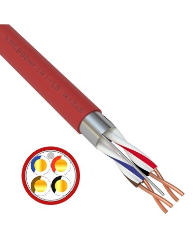 КПСВЭВнг(А)-LS 2х2х1,0 (01-4867-1)(REXANT). Кабель для систем пожарной и охранной сигнализации. Rexant в Первоуральске