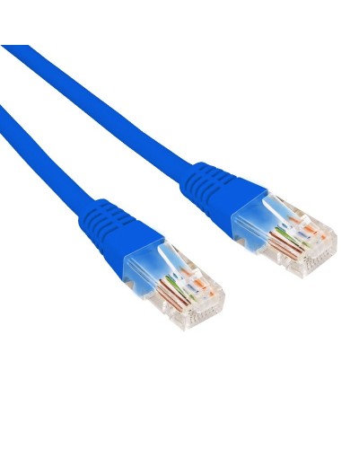 Патч-корд U/UTP CAT 6, RJ45-RJ45, 26AWG, LSZH, синий, 1.5м REXANT (02-0294-105). Патч-корд UTP. Rexant в Первоуральске