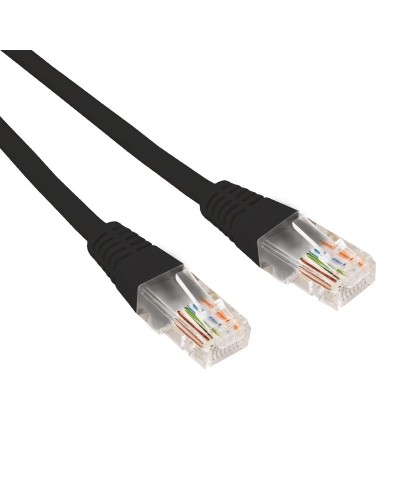 Патч-корд U/UTP CAT 6, RJ45-RJ45, 26AWG, LSZH, черный, 0.3м REXANT (02-0292-03). Патч-корд UTP. Rexant в Первоуральске