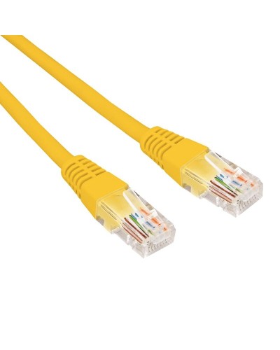 Патч-корд U/UTP CAT 6, RJ45-RJ45, 26AWG, LSZH, желтый, 3м REXANT (02-0295-3). Патч-корд UTP. Rexant в Первоуральске