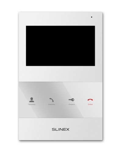 SQ-04 (белый). Монитор домофона цветной. SLINEX в Первоуральске