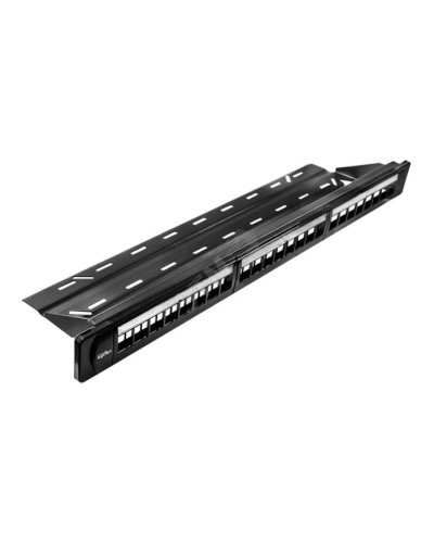Модульная патч-панель 19", под 24 модуля Keystone, UTP, 1U (10-0401): Модульная патч-панель под 24 модуля, UTP, 1U в Первоуральске