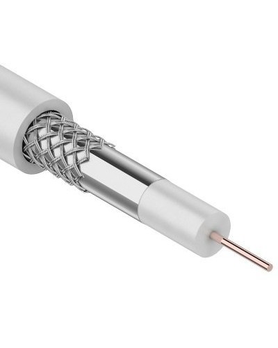 RG-6, CCS 1,02(18%) Al 48х0,12 In PVC. Кабель коаксиальный омедненный. SUPRLAN в Первоуральске