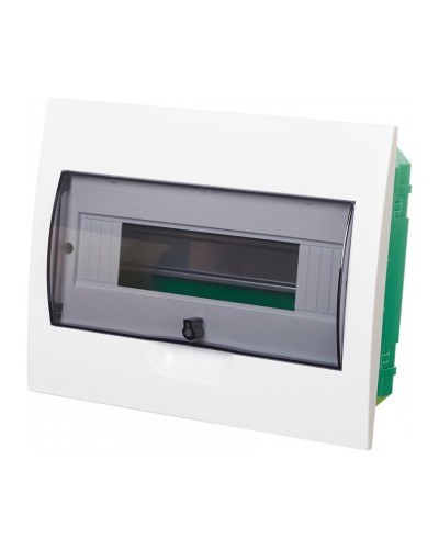 City9 Box 12 модулей встраиваемый с прозрачной дверцей (EZ9E112S2FRU). Щиток модульный. Systeme Electric в Первоуральске