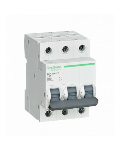 City9 Set 3P 20А 4.5kA С (C9F34320). Автоматический выключатель. Systeme Electric в Первоуральске