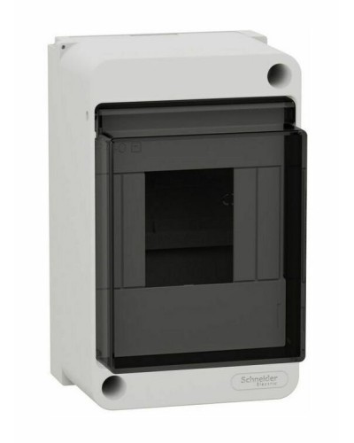 City9 Box 4 модуля навесной с прозрачной дверцей (EZ9EAB104). Щиток модульный. Systeme Electric в Первоуральске