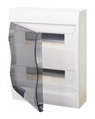 City9 Box 24 модулей навесной с прозрачной дверцей (EZ9E212S2SRU). Щиток модульный. Systeme Electric в Первоуральске