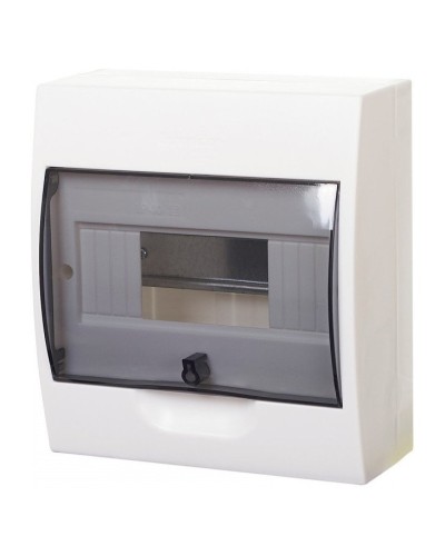 City9 Box 8 модулей навесной с прозрачной дверцей (EZ9E108S2SRU). Щиток модульный. Systeme Electric в Первоуральске