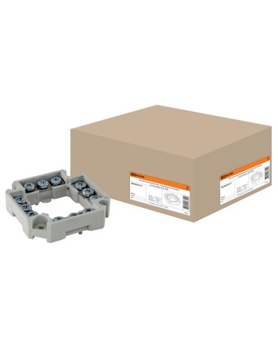 Клеммник для распаячных и установочных коробок с шагом 60мм, IP20, TDM (SQ1402-0117). Клеммник. TDM ЕLECTRIC в Первоуральске