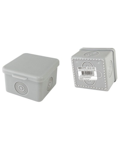 Коробка ОП 65х65х50мм, крышка, IP54, 4вх., без гермовводов (SQ1401-0821). Распаячная коробка. TDM ЕLECTRIC в Первоуральске