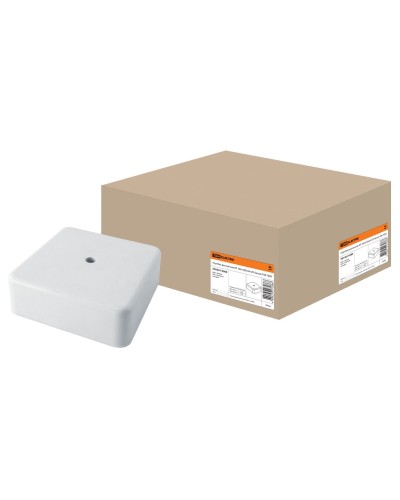 Коробка КР 100х100х44 ОП белая, IP40 (SQ1401-0209). Распаячная коробка. TDM ЕLECTRIC в Первоуральске