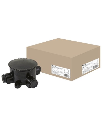 КЭМ 2-660-3 ОП D95мм IP65, 3-х рожковая (карболит) TDM (SQ1401-1101). Коробка электромонтажная. TDM ЕLECTRIC в Первоуральске