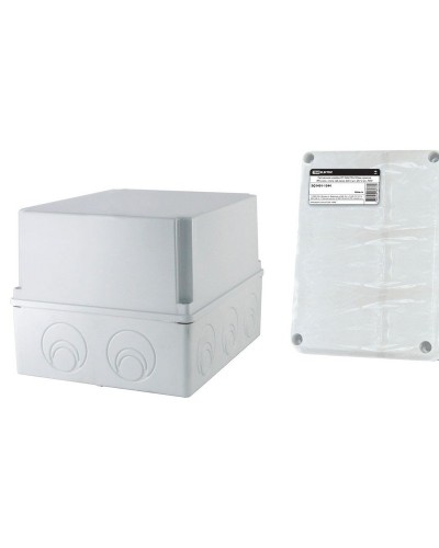 Коробка ОП 240х195х165мм, крышка, IP44, кабельные вводы d28-3шт, d37-2шт (SQ1401-1273). Распаячная коробка. TDM ЕLECTRIC в Первоуральске