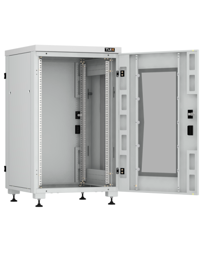TFI-186080-PMPM-R-GY. Шкаф телекоммуникационный 19 напольный 18U. TLK в Первоуральске