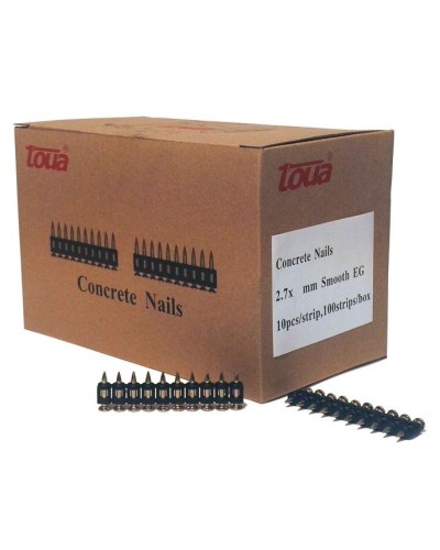 Гвоздь 2.7x40 smooth EG (1000 шт./уп.) (2740smoothEG). Гвозди универсальные. Toua в Первоуральске