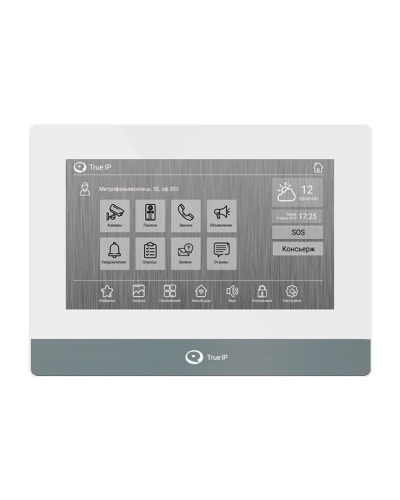 TI-4107AW. Монитор IP-видеодомофона цветной. True-IP в Первоуральске