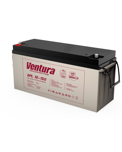 Ventura GPL 12-150. Аккумулятор герметичный свинцово-кислотный. Ventura в Первоуральске