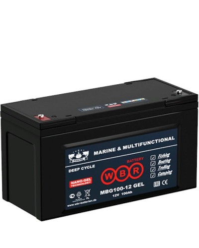 WBR MBG100-12. Аккумулятор герметичный свинцово-кислотный. WBR в Первоуральске