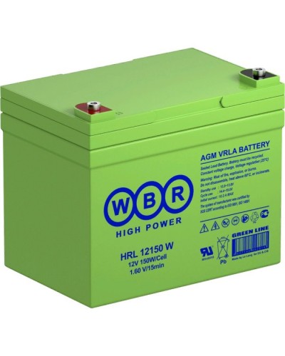 WBR HRL12150W. Аккумулятор герметичный свинцово-кислотный. WBR в Первоуральске